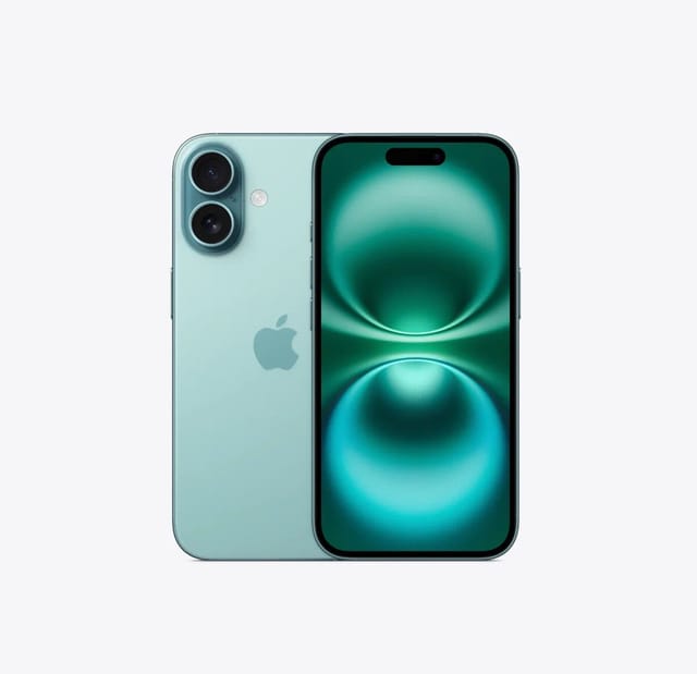 Товар Смартфон Apple iPhone 16 Plus 128 ГБ, Dual: nano SIM + eSIM, Teal (Бирюзовый)
