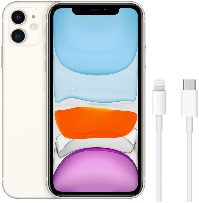 Товар Смартфон Apple iPhone 11 64 ГБ RU, Dual: nano SIM + eSIM, белый