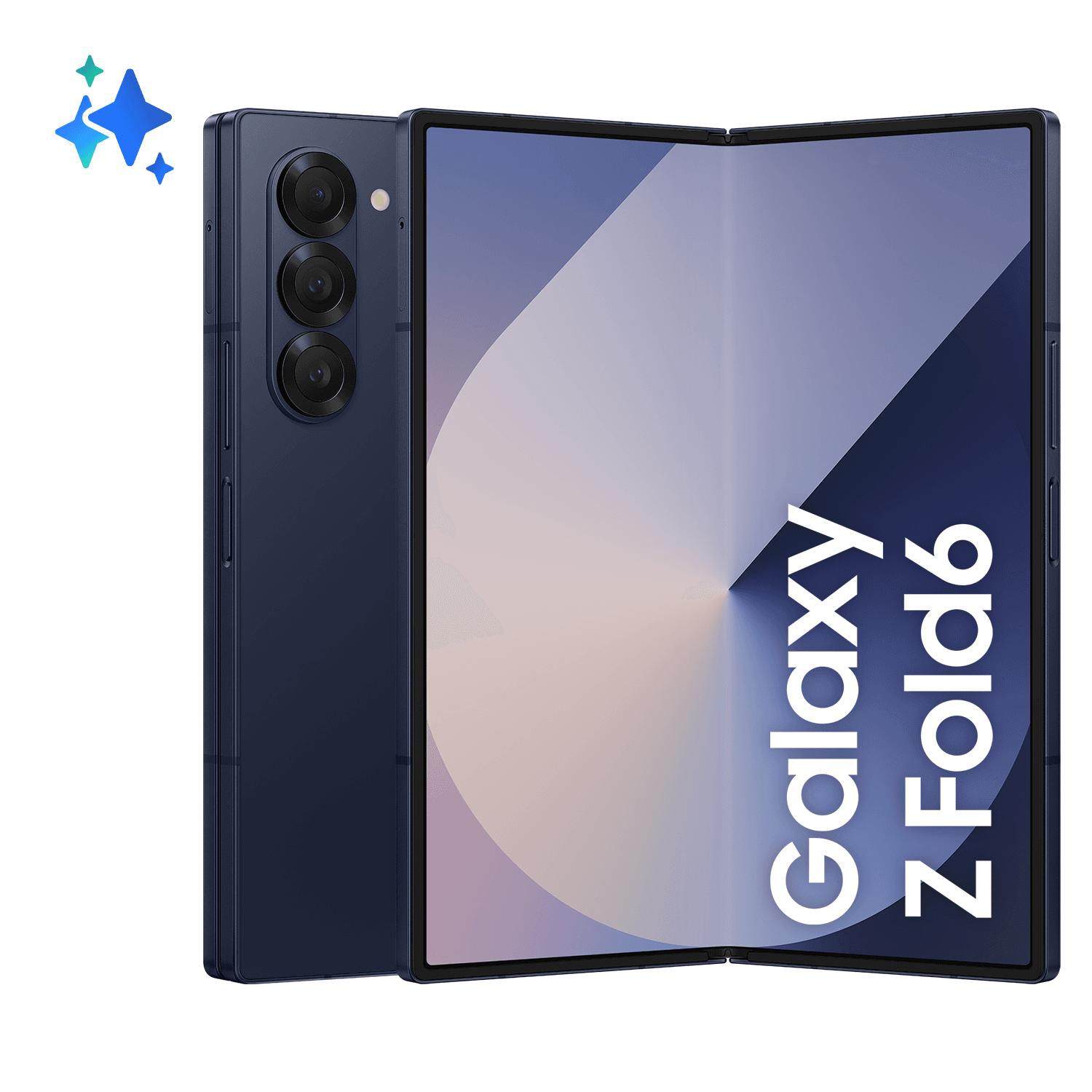 Товар Смартфон Samsung Galaxy Z Fold6 12/256 ГБ, Dual: nano SIM + eSIM, тёмно-синий (Navy)