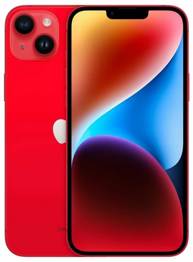 Товар Смартфон Apple iPhone 14 Plus 256 ГБ, Dual: nano SIM + eSIM, Red, красный