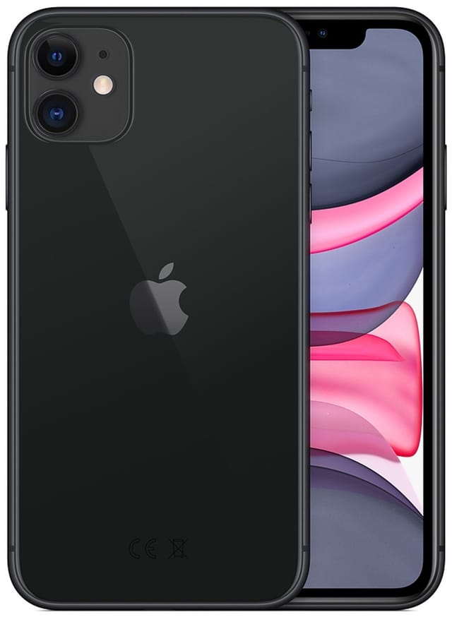 Товар Смартфон Apple iPhone 11 64 ГБ, Dual: nano SIM + eSIM, черный