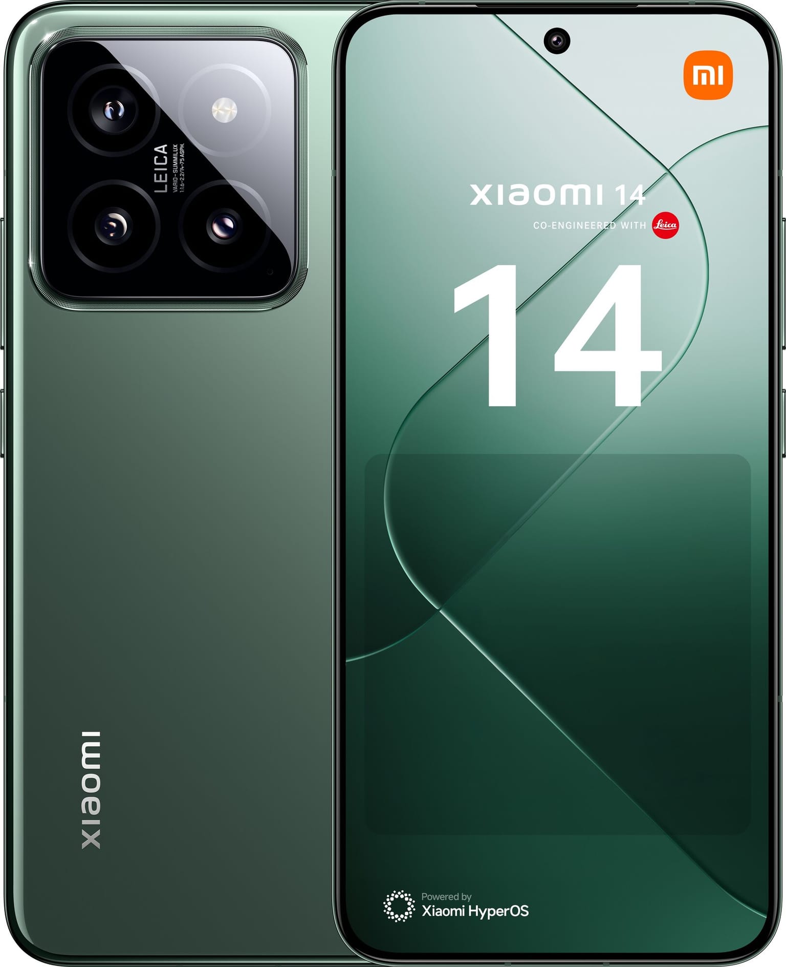 Товар Смартфон Xiaomi 14 12/256GB EU, Dual: nano SIM + eSIM, Green