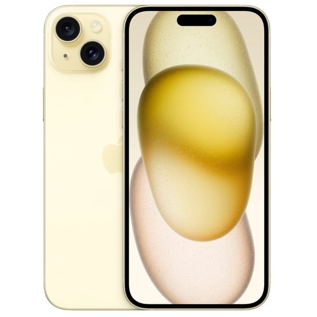 Товар Смартфон Apple iPhone 15 Plus 128GB, Dual: nanoSIM + eSIM, Yellow, Желтый