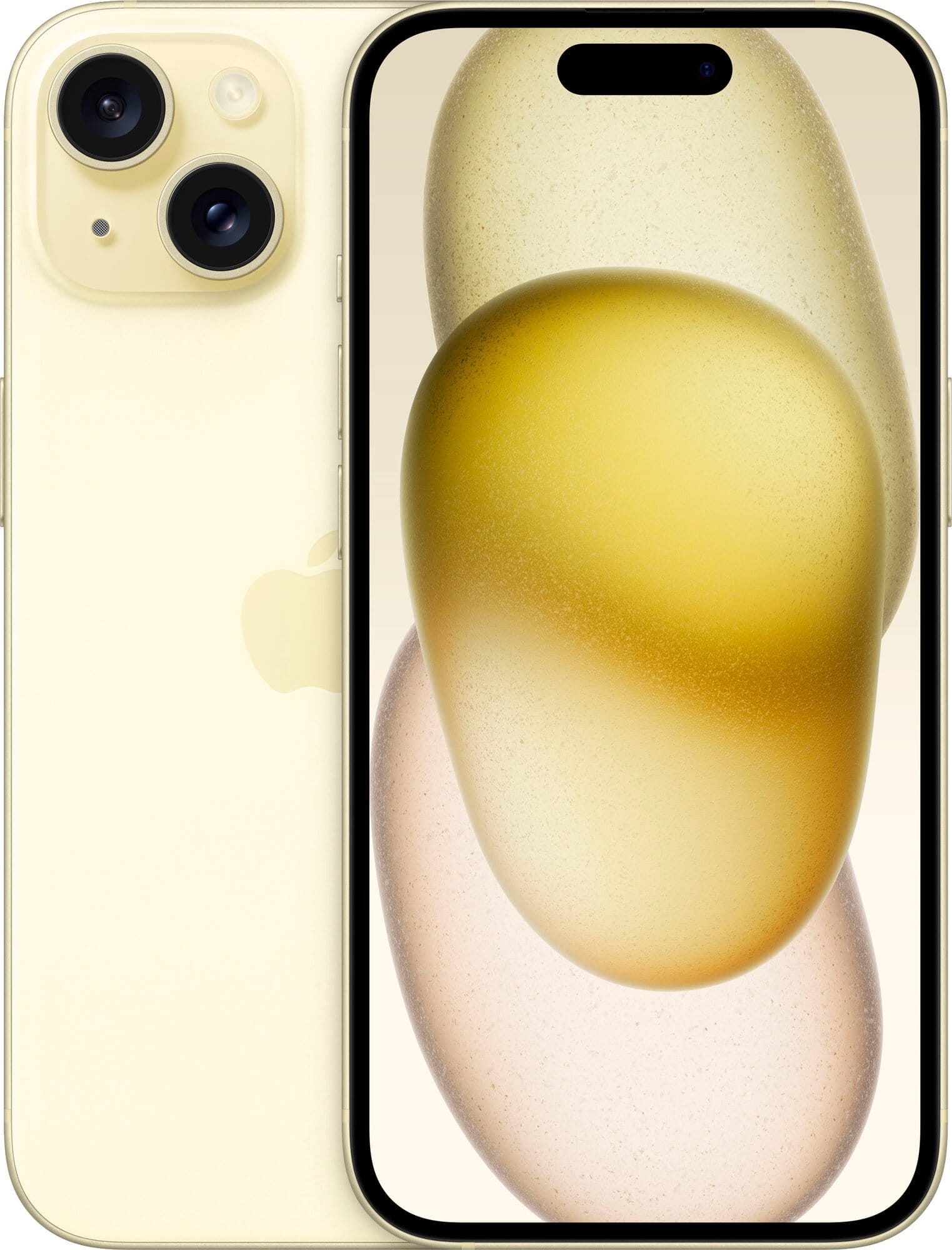Товар Смартфон Apple iPhone 15 128 ГБ,  Dual: nano SIM + eSIM, Yellow (желтый)