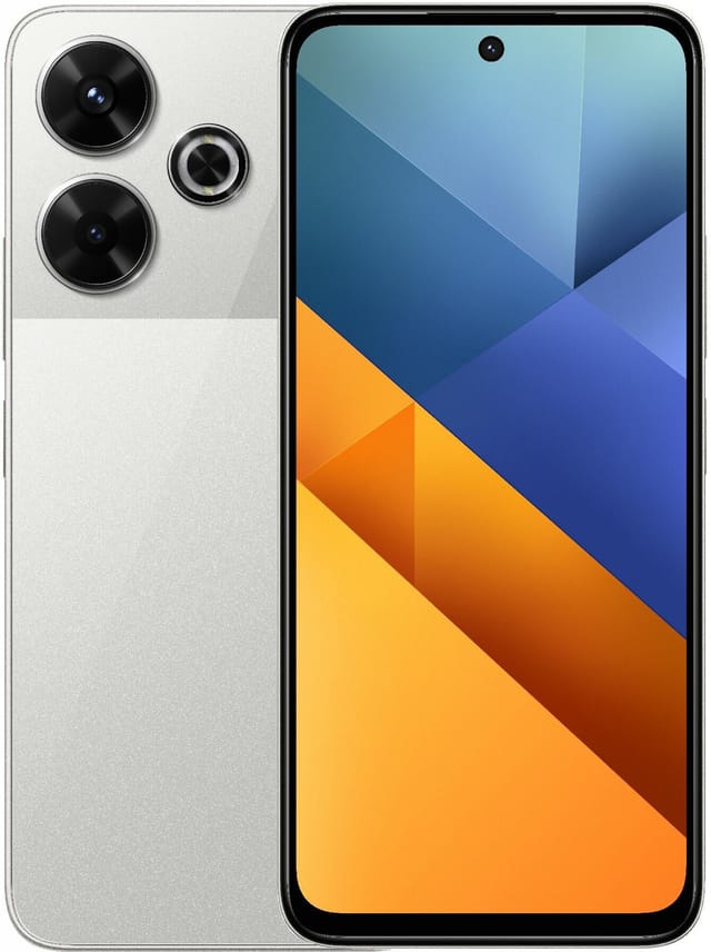 Товар Смартфон Xiaomi Poco M6 4G 8/256 ГБ, Global, Dual nano SIM, Silver (серебристый)