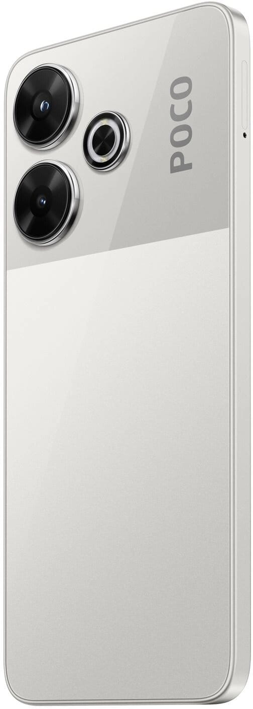 Товар Смартфон Xiaomi Poco M6 8/256 ГБ, Silver (серебреный), Dual: nanoSIM (EU)