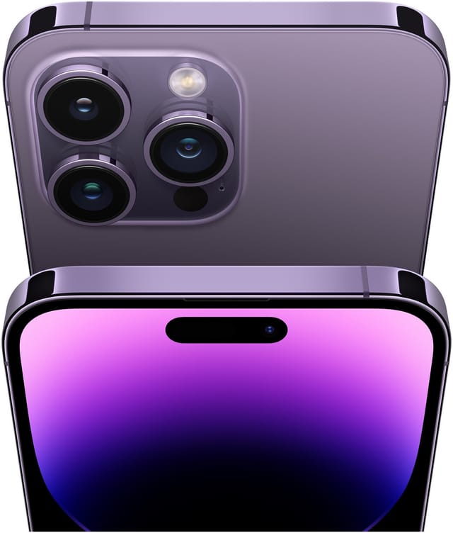 Товар Смартфон Apple iPhone 14 Pro 128 ГБ, только eSim, Purple (Фиолетовый)