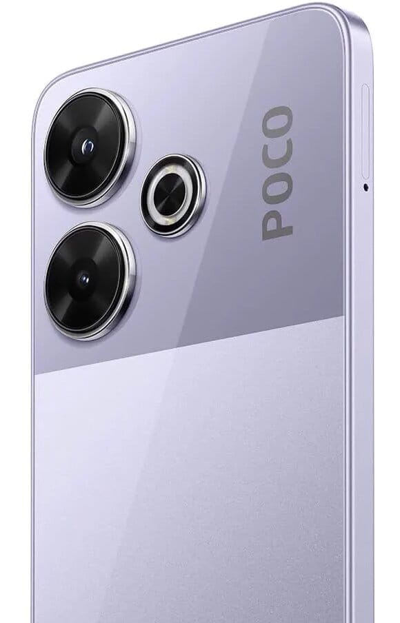 Товар Смартфон Xiaomi Poco M6 4G 6/128 ГБ, RU Global для РФ, Dual nano SIM, Purple (фиолетовый)