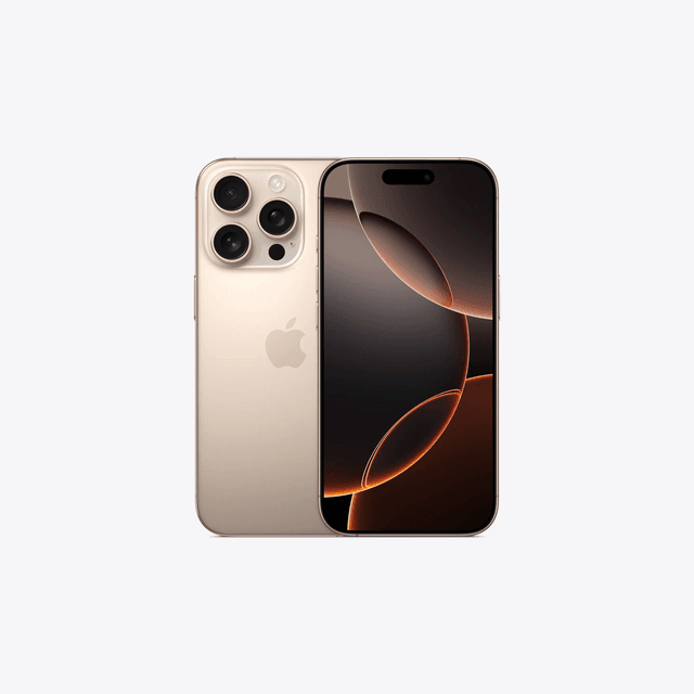 Товар Смартфон Apple iPhone 16 Pro Max 256 ГБ, Dual: nano SIM + eSIM, Desert Titanium (пустынный титановый)