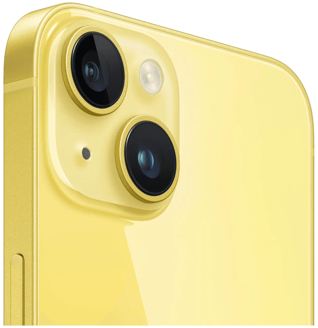Товар Смартфон Apple iPhone 14 128 ГБ, ( Dual: Nano SIM+ eSIM), Yellow, желтый (Без RuStore)