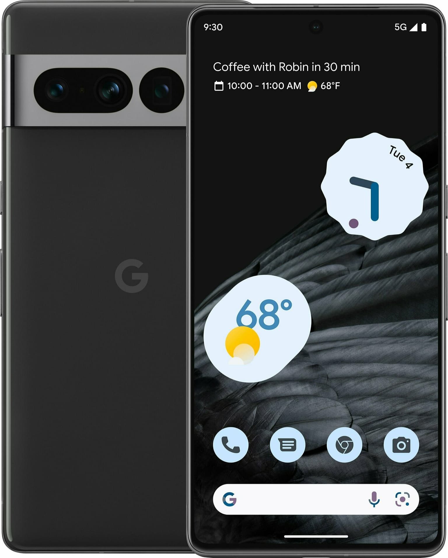 Товар Смартфон Google Pixel 7 Pro, 12/512 ГБ, Dual: nano SIM + eSIM, Obsidian | Обсидиан