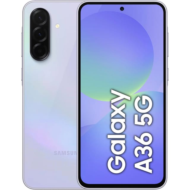 Товар Смартфон Samsung Galaxy A36 5G 12/256 ГБ nano SIM + eSIM, Lavender (Лавандовый)