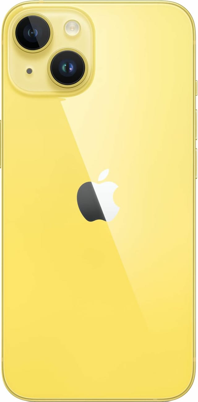 Товар Смартфон Apple iPhone 14 256 ГБ, Dual: (nano SIM + eSIM), Yellow (Желтый)