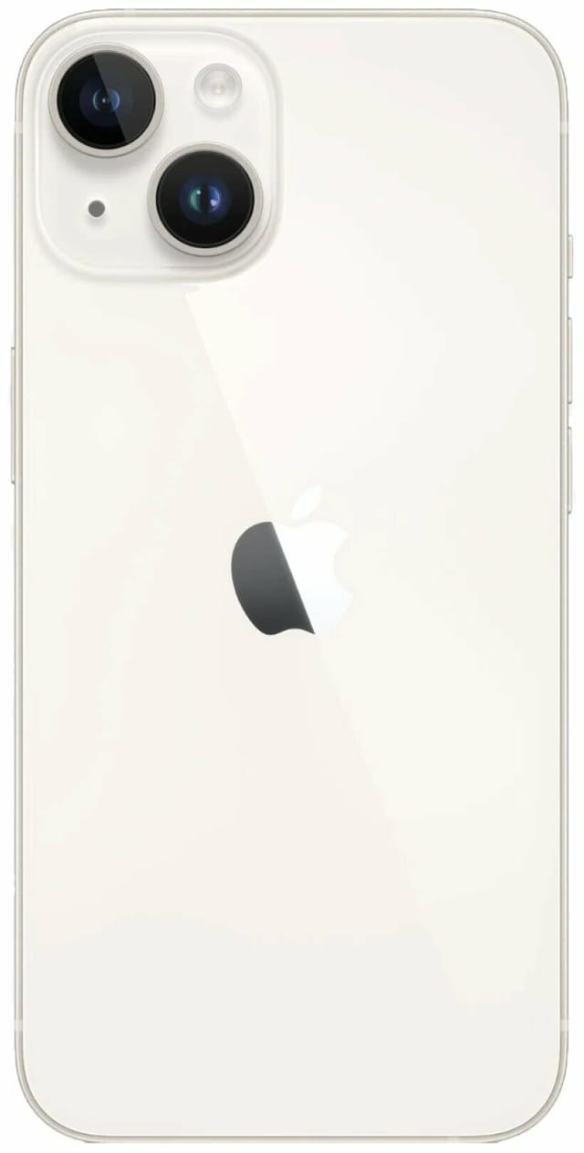Товар Смартфон Apple iPhone 14 128 ГБ, nano SIM+eSIM, Starlight (Сияющая звезда)