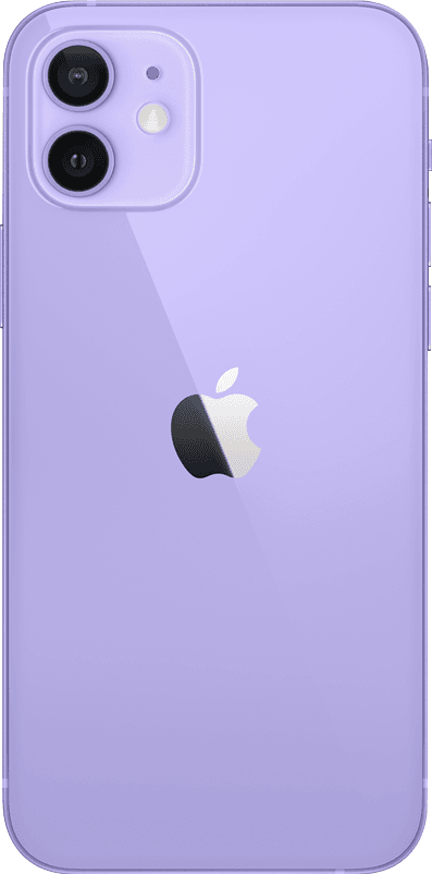 Товар Смартфон Apple iPhone 12 128 ГБ, nano SIM+eSIM, фиолетовый (purple)