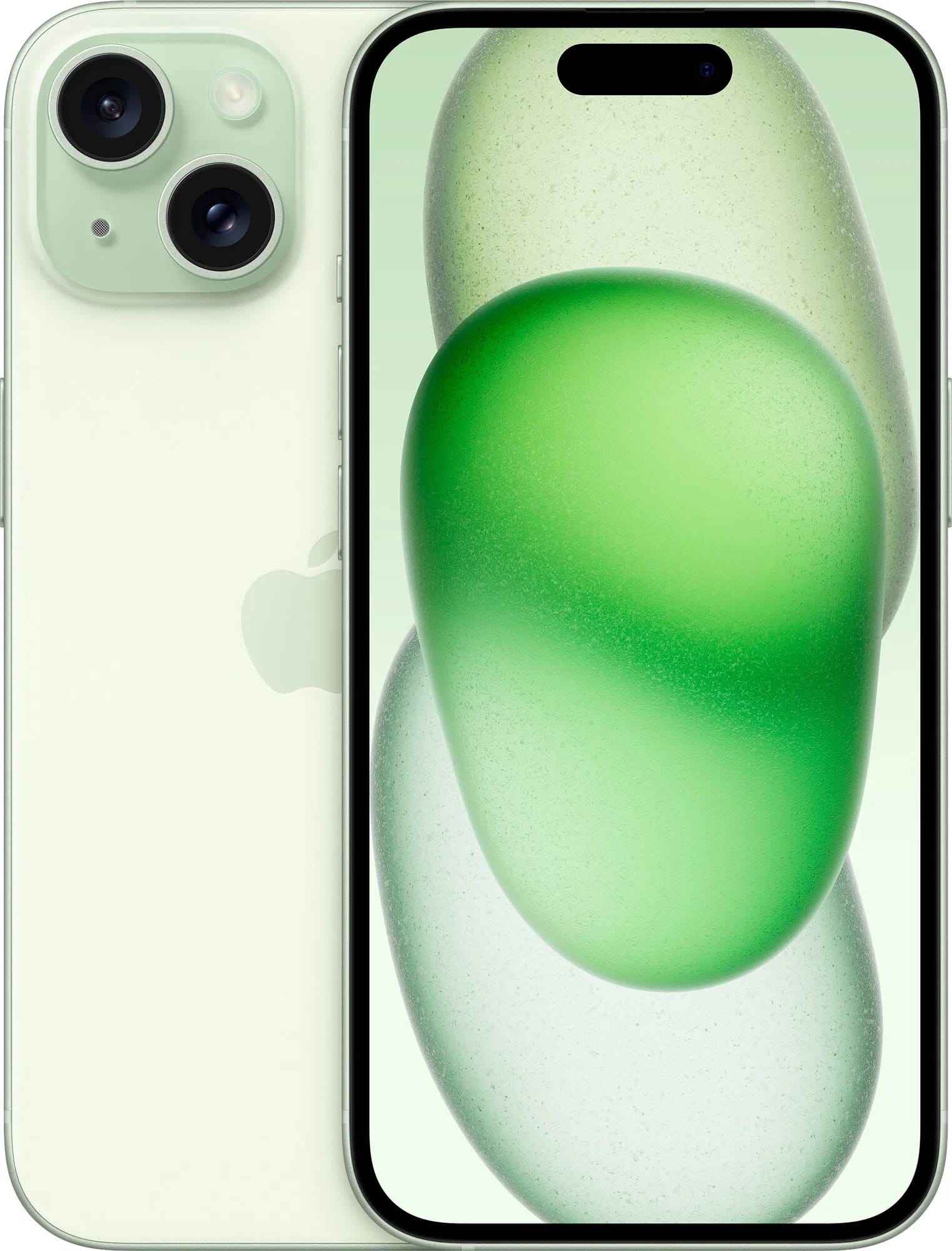 Товар Смартфон Apple iPhone 15 256 ГБ, Dual: nano SIM + eSIM, Green / зеленый. Без RuStore.