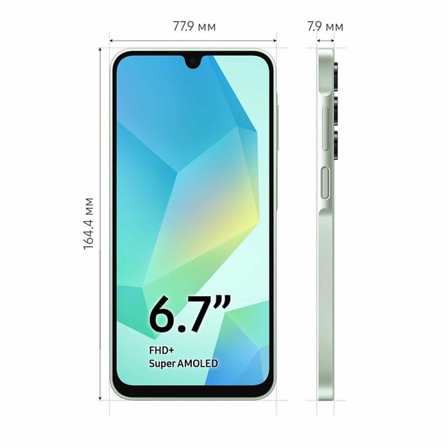 Товар Samsung Galaxy A16 5G 8/256Gb nano-SIM Light Green (SM-A165FLGICAC)