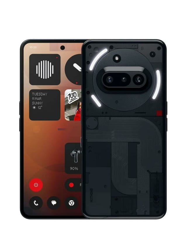 Товар Смартфон Nothing phone (3a) 12/256GB Global, Dual nano SIM, Black