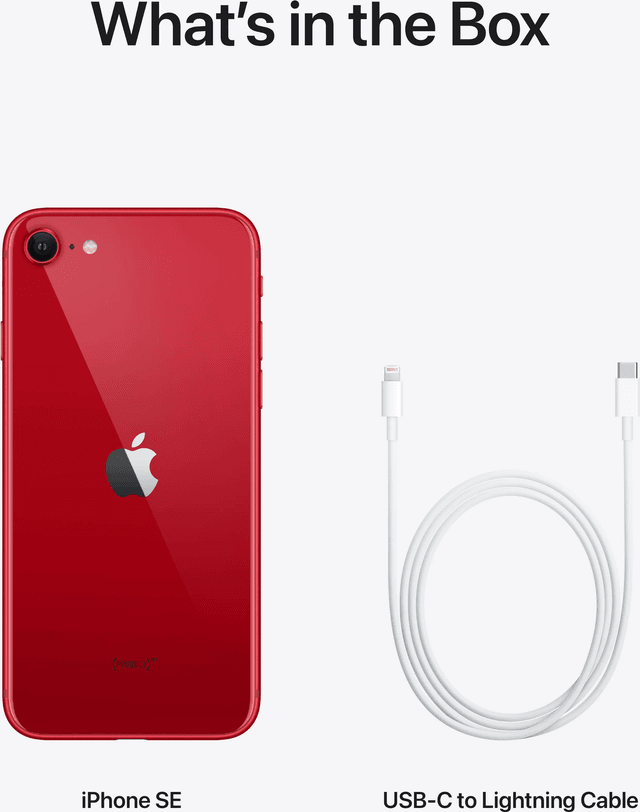 Товар Смартфон Apple iPhone SE3 2022 64 ГБ, nano SIM+eSIM, Red (Красный)