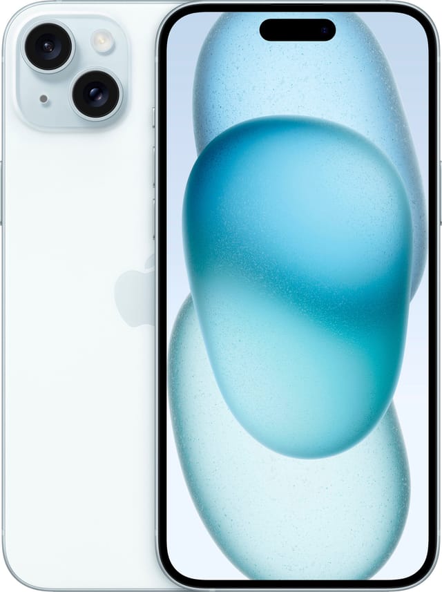 Товар Смартфон Apple iPhone 15 Plus 128 ГБ, Dual: nanoSIM + eSIM, Blue, Голубой