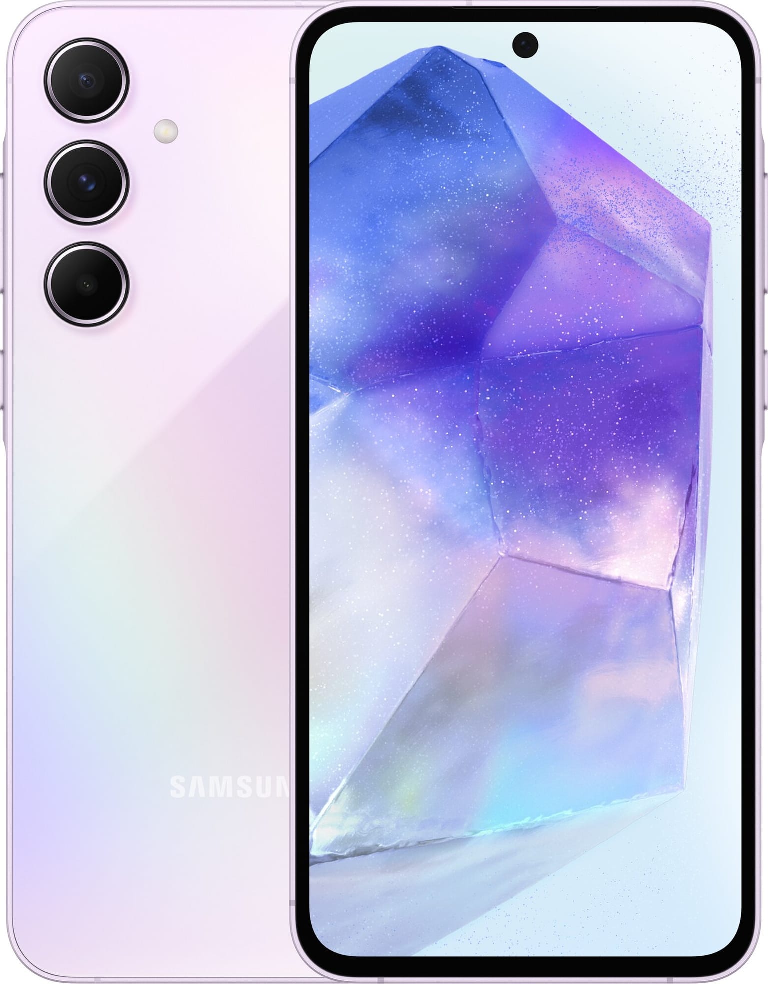 Товар Смартфон Samsung Galaxy A55 5G 12/256 ГБ, Dual: nano SIM + eSIM, lilac