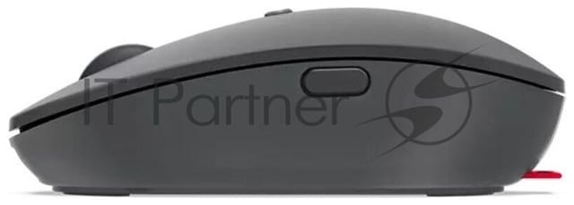 Товар Мышь Lenovo Go серый оптическая (2400dpi) беспроводная Usb-c для ноутбука (3but) GY51C21210 .
