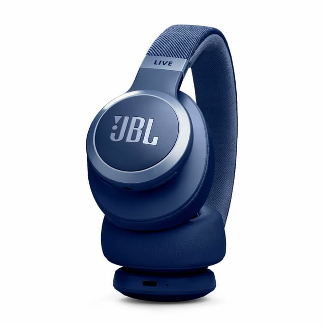 Товар Беспроводные наушники JBL Live 770NC, Blue , с шумоподавлением, 65 ч работы