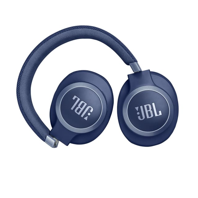Товар Беспроводные наушники JBL Live 770NC, Blue , с шумоподавлением, 65 ч работы