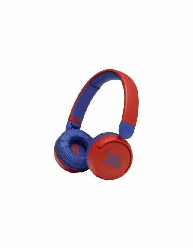 Товар Наушники детские беспроводные JBL JR 310BT, blue/red, складные, накладные, синие/красные