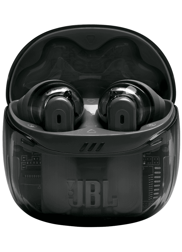 Товар Наушники беспроводные JBL Tune Flex 2, (Ghost Black), черный