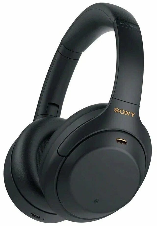 Товар Беспроводные наушники динамические Sony WH-1000XM4, Black/черные