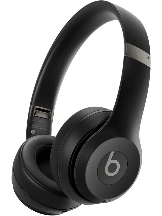 Товар Беспроводные наушники Beats Solo 4, цвет Matte Black / Матовый черный