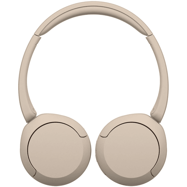Товар Беспроводные наушники Sony WH-CH520, 20 Гц - 20000 Гц, Bluetooth 5.2, бежевый