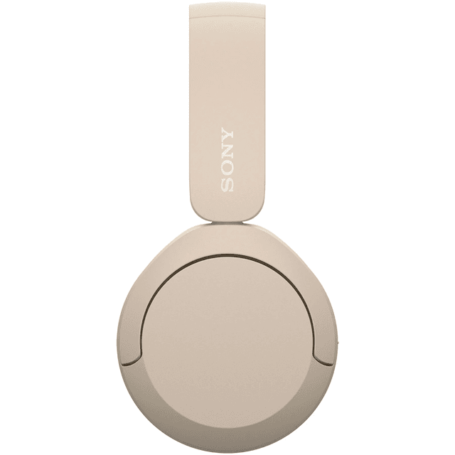 Товар Беспроводные наушники Sony WH-CH520, 20 Гц - 20000 Гц, Bluetooth 5.2, бежевый