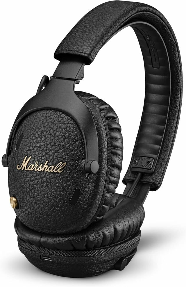 Товар Беспроводные наушники с шумоподавлением Marshall Monitor III A.N.C, Black