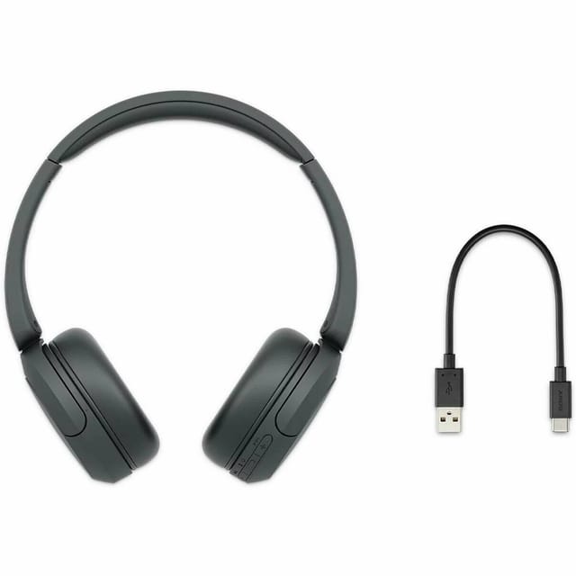 Товар Беспроводные наушники Sony WH-CH520 Black, накладные, Bluetooth 5.0