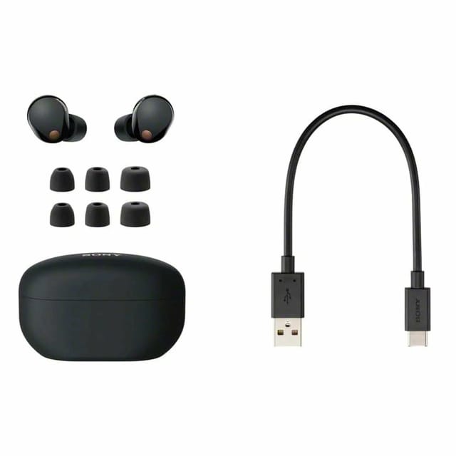 Товар Беспроводные наушники Sony WF-1000XM5, Черный | Black, (TWS)