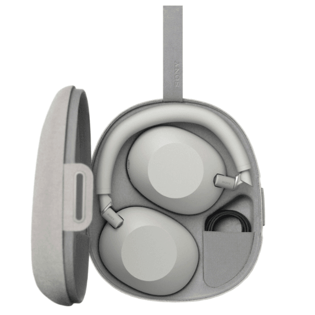 Товар Беспроводные наушники с шумоподавлением Sony WH-1000XM6, Серебристая платина | Platinum Silver