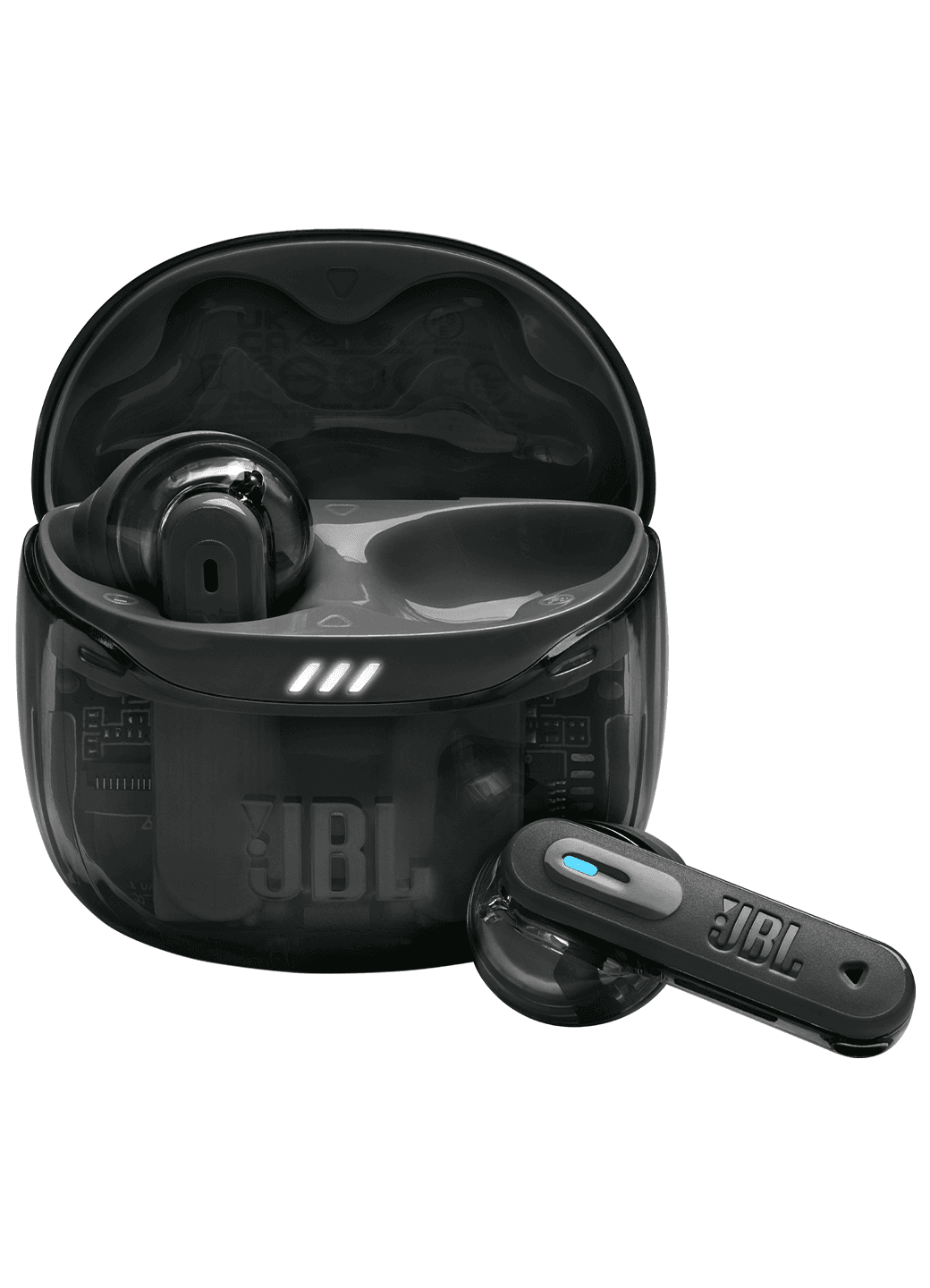 Товар Наушники беспроводные JBL Tune Flex 2, (Ghost Black), черный