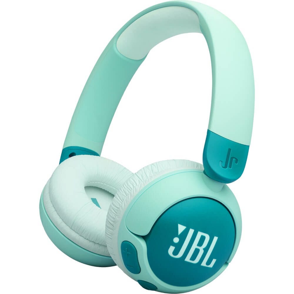 Товар Наушники JBL JR 320 BT, беспроводные, накладные, детские, зеленые
