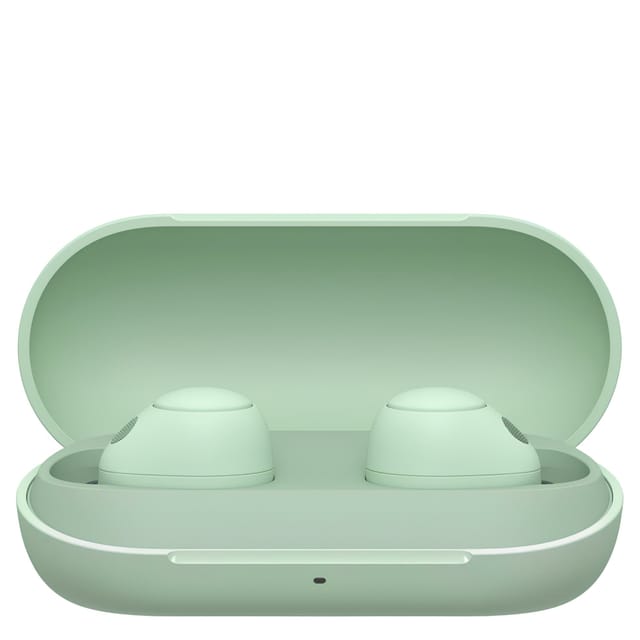 Товар Беспроводные наушники Sony WF-C700N, Bluetooth 5.2, влагозащита IPX4, до 15 ч работы, ANC, зеленые