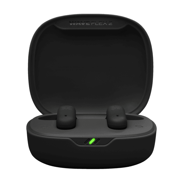 Товар Наушники беспроводные JBL Wave Flex 2, черные, шумоподавление.
