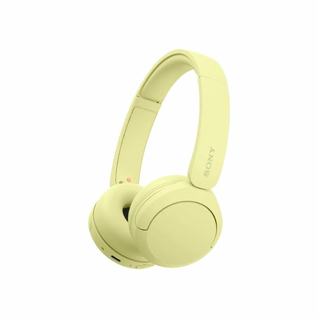Товар Беспроводные наушники Sony WH-CH520 Yellow (Желтый), накладные