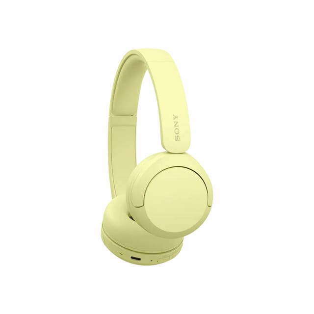Товар Беспроводные наушники Sony WH-CH520 Yellow (Желтый), накладные