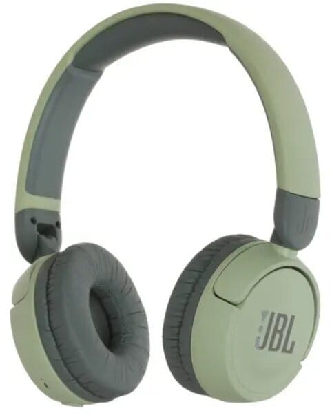 Товар Детские беспроводные накладные наушники JBL JR310BT, зеленый