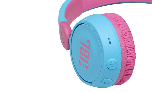 Товар Гарнитура Bluetooth JBL JR 310BT накладные, детские, Bt5.0 32 Ом, 90дБ, время работы до 30ч синие