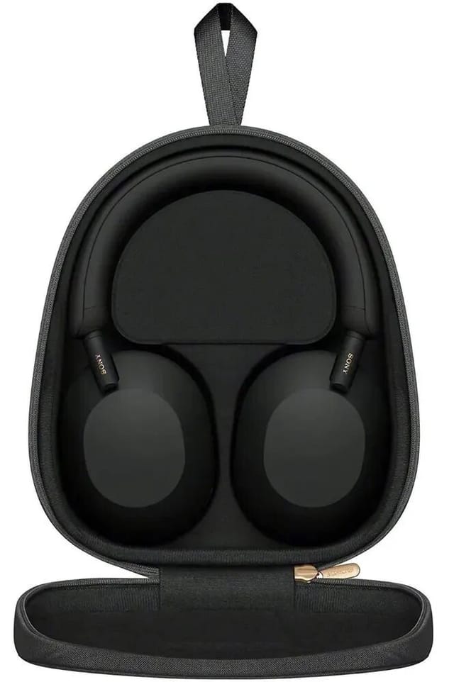 Товар Беспроводные наушники с шумоподавлением Sony WH-1000XM5, Black | Черный