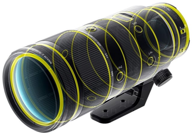 Товар Объектив Nikon 70-200mm f/2.8 VR S Nikkor Z – телеобъектив с зумом, полнокадровый, в отличном состоянии