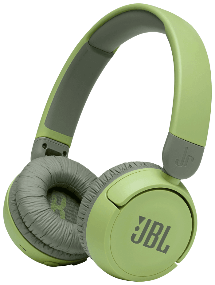 Товар Детские беспроводные накладные наушники JBL JR310BT, зеленый