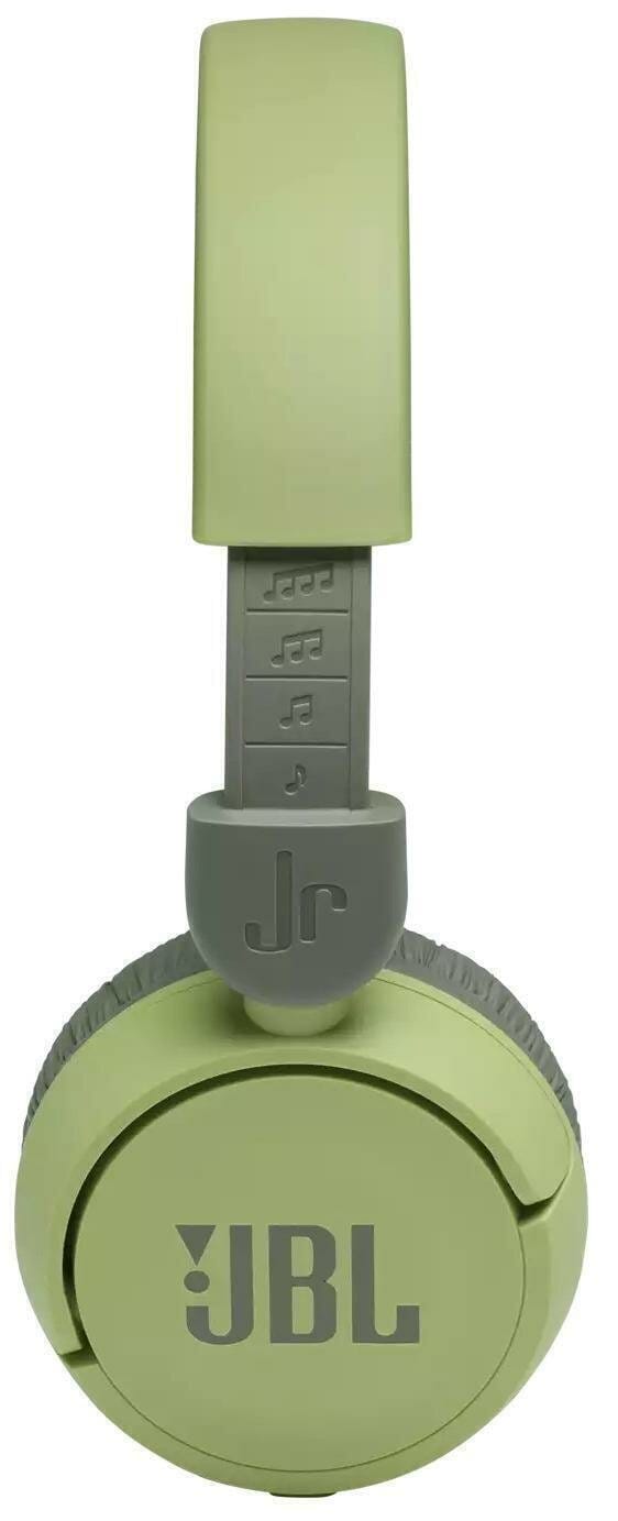 Товар Детские беспроводные накладные наушники JBL JR310BT, зеленый